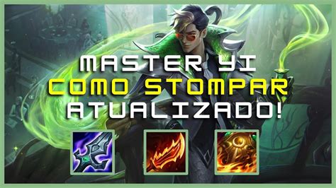 Como Jogar De Master Yi Jungle Atualizado Abusando Da Build Op