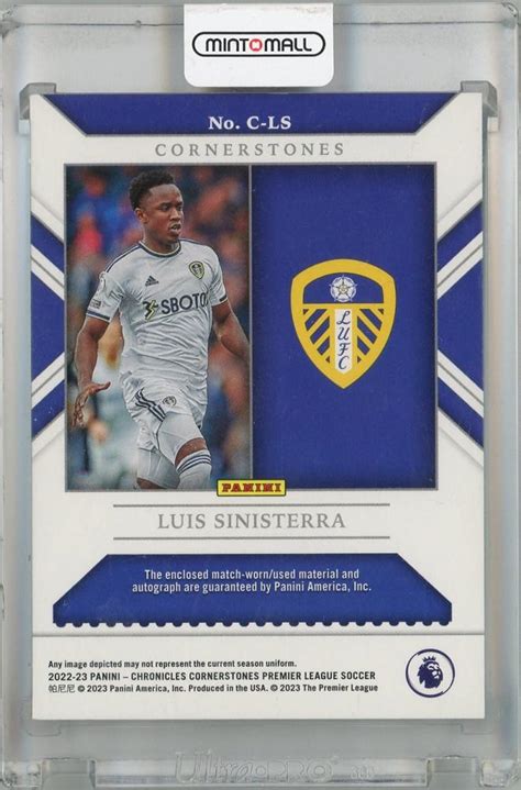 Mint Panini Chronicles Leeds United Luis