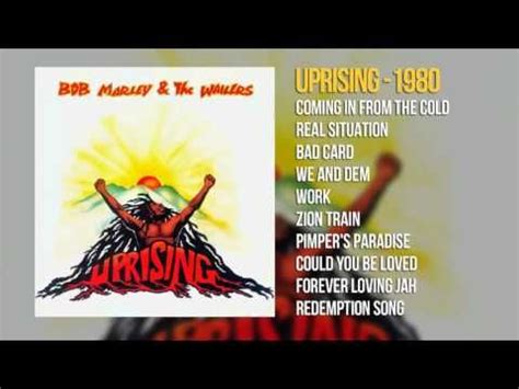 Bob Marley Uprising 1980 YouTube Could You Be Loved Bob Marley