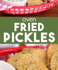 Oven Fried Pickles Tidymom