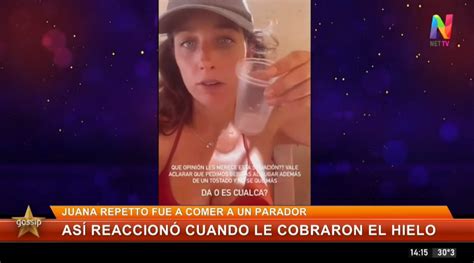 Desde Gossip analizaron la reacción de Juana Repetto tras ser