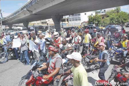 Pn Impide Que Motoconchistas Marchen Hasta Palacio Nacional Diario Libre