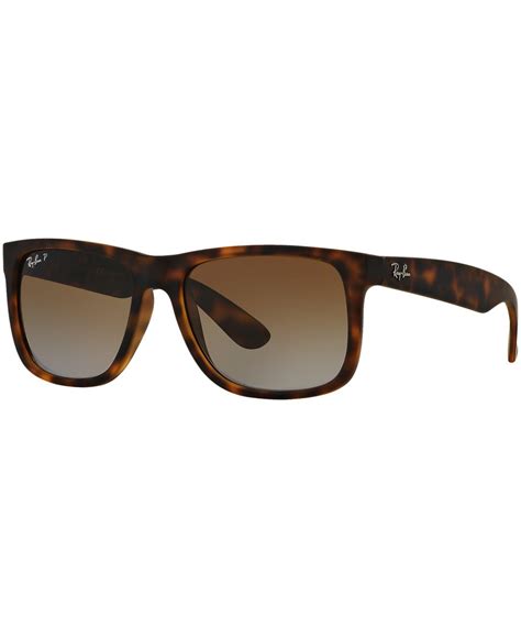 Ray Ban Sunglasses Rb4165 54 Justin In Black For Men Lyst