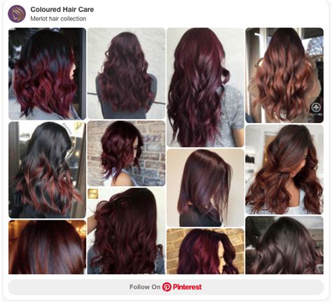 Merlot Hair Color How To Get The Red Wine Hue