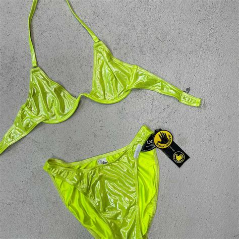 Deadstock S Body Glove Brat Bikini Gem