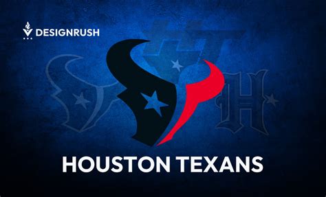 evolution  houston texans logo design designrush
