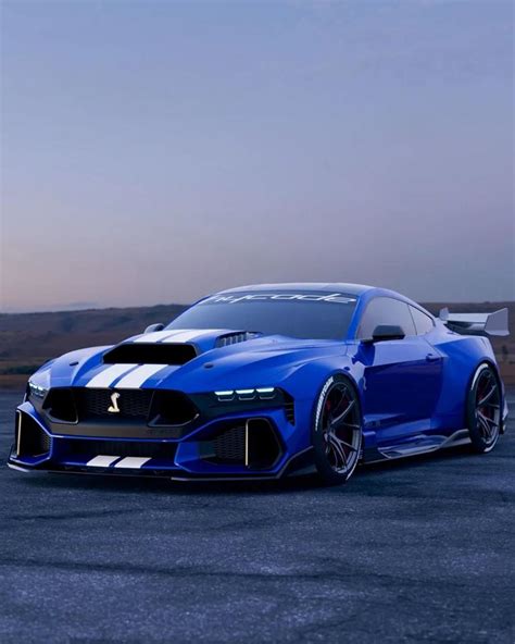 Rendering Ford Mustang Shelby Gt500 Model Year 2026