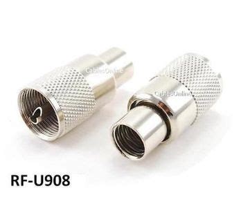 UHF PL 259 Male Solder Type 50 Ohm RF Connectors For RG8 RG213 LMR400