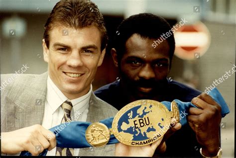 British Boxer Mark Kaylor Left Boxer Editorial Stock Photo Stock