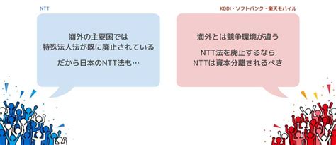 【解説】なぜこんなにもめてるの？ 「ntt法のあり方」問題の論点 Itをもっと身近に。ソフトバンクニュース