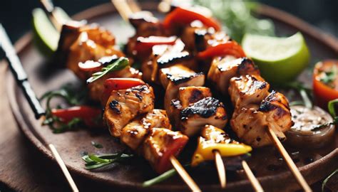 Grilled Chicken Skewers - Frank's Food Blog