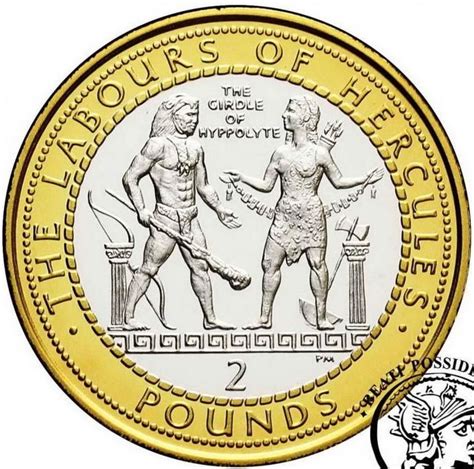 Pounds Elizabeth Ii The Girdle Of Hippolyta Silver Proof