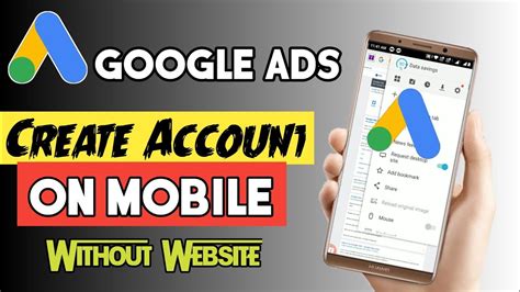 How To Create Google Ads Account In Mobile Create Google Ads Account