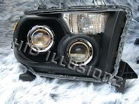 HID ILLUSIONZ Toyota Tundra Crew Max TSX FX35 Minigun Quad Projector