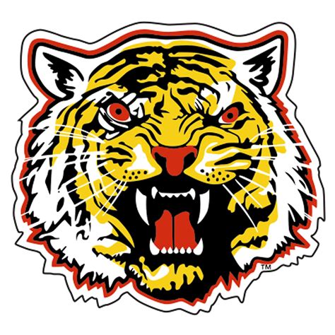 Grambling State Magnet Tiger Head Magnet 3612 3 In