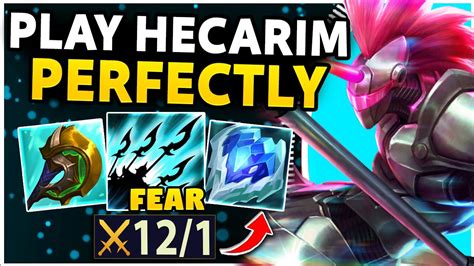 How To Play Hecarim Perfectly In Season 11 League Of Legends YouTube