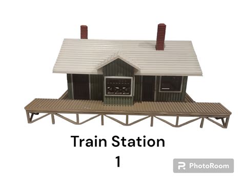 O Scale Train Station 1 — Print Station 3d