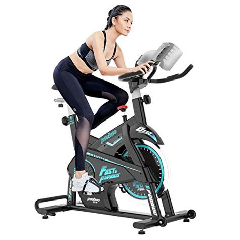 Pooboo Pro Indoor Cycling Bike Belt Drive Exercise Bike Stationary Exercise Bicycle Led Display