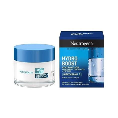 Neutrogena Hydro Boost Crème Hydratante Visage de Nuit Soin Visag