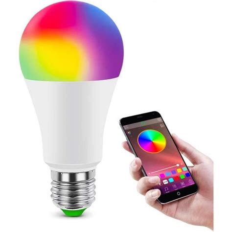 Led Ampoule Intelligente Wifi Led Smart Bulb E27 Ampoule Connectee