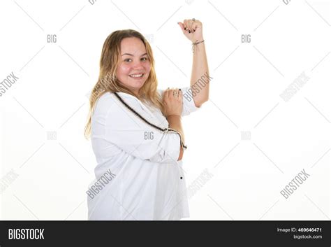 Blonde Curvy Woman Image Photo Free Trial Bigstock