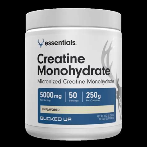 Creatine Monohydrate Bucked Up