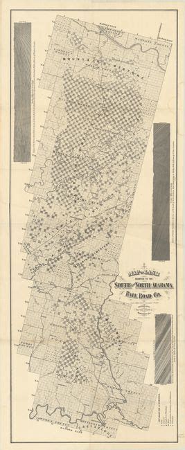 Old World Auctions Auction 197 Lot 196 Map Of Land Granted To The