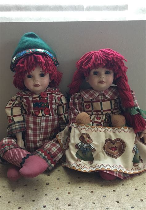 Marie Osmond Porcelain Raggedy Ann And Andy Dolls For Sale In Bonney Lake