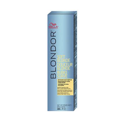 Wella Blondor Soft Blonde Hair Lightening Cream Reviews 2021