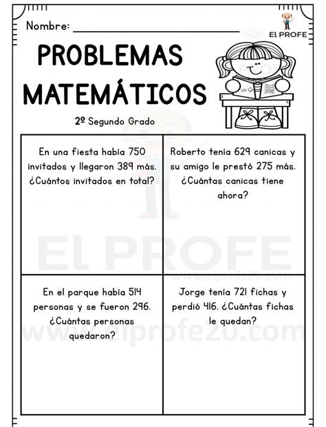 Problemas De Matematica De 6 Ano - 8