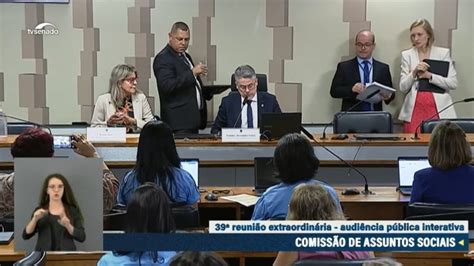 Audiência Pública no Senado para debater diabetes tipo 1 como