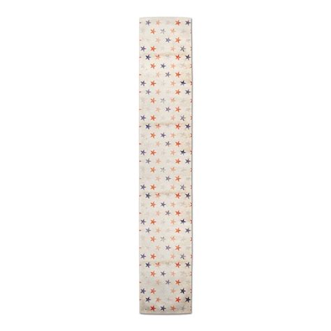 Vintage Patriotic Stars Table Runner - Sewing Threads, Fabric & Craft