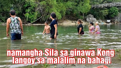 Ang Paliligo Ng Grupo Sa Madlum Riverteamgawa Visaylog Tv Official