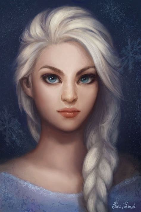 Elsa By Feavre On Deviantart Disney Fan Art Disney Drawings