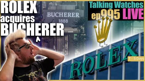 Breaking News ROLEX Acquires Luxury Wrist Watch Retailer BUCHERER