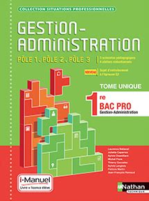 Gestion Administration Bac Pro Ga Re P Les Et Collection