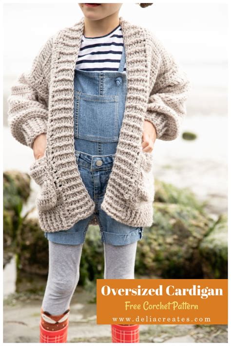 Easy Crochet Child Cardigan Pattern Free 172200