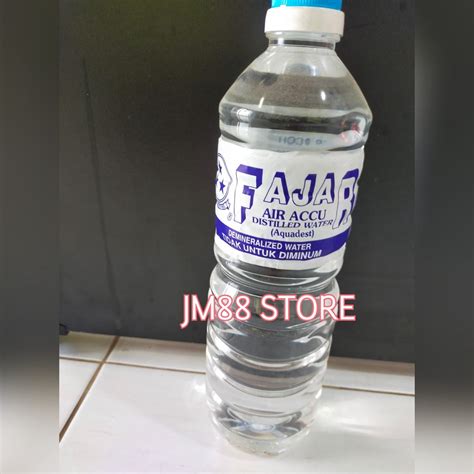 Jual Air Aki Biru Air Aki Botol Shopee Indonesia
