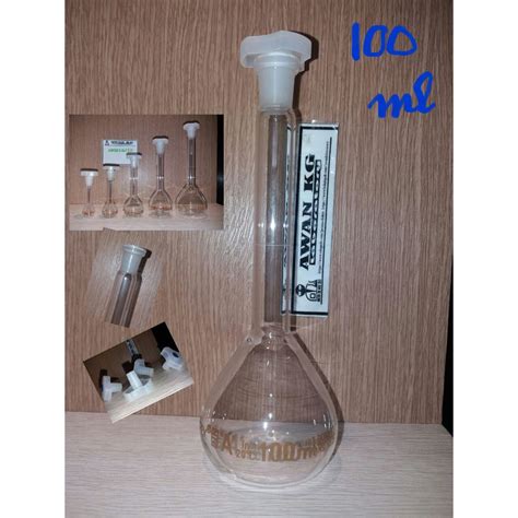 Jual Labu Ukur Ml Pyrex Volumetric Flask Ml Grade A Shopee