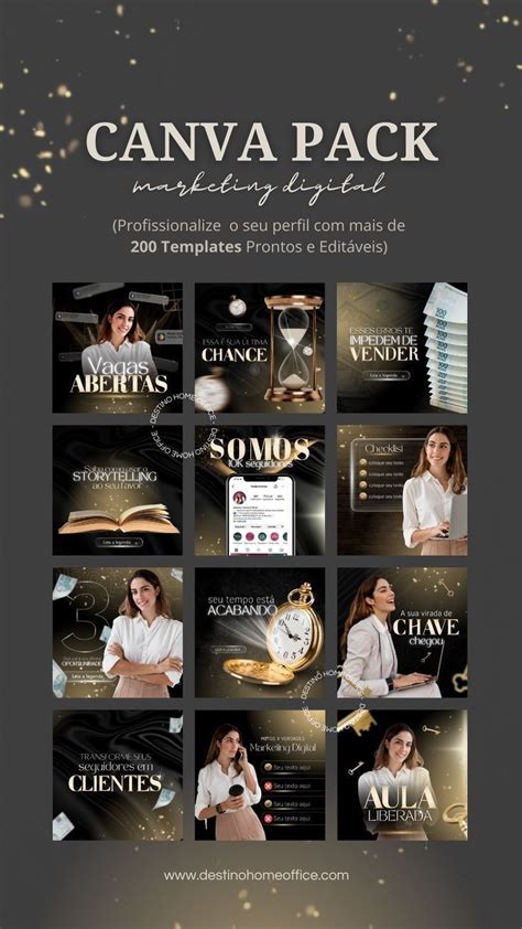 Ideia De Feed Organizado Com Pack Canva Artofit