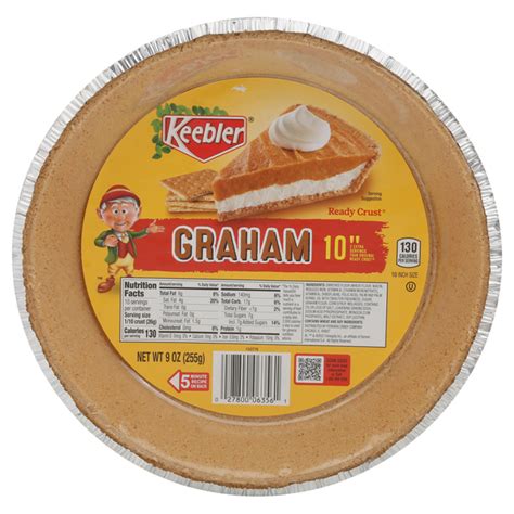 Save On Keebler Ready Crust Pie Crust Graham Cracker 10 Inch Order Online Delivery Stop And Shop