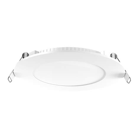 Panel Led Embutir W Circular Lm K Blanco Tienda Resi