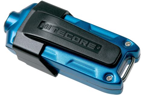 Nitecore Tip Cri Lampe De Poche Porte Cl S Rechargeable Bleue