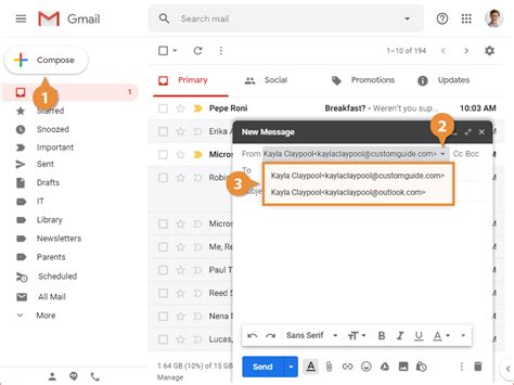 Add Other Email Accounts To Gmail Customguide