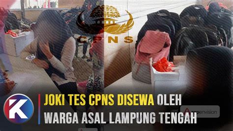 Joki Cpns Kejaksaan Dibayar Rp Juta Youtube