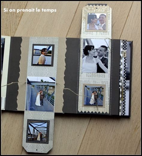 Tutoriel Album Mariage Scrapbooking Album Mariage Album Mariage