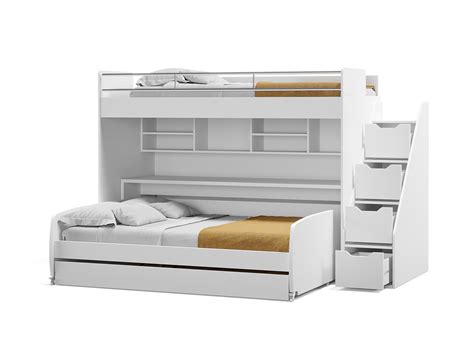 Eco Bel Mondo Twin Twin Xl Over Full Full Xl Bunk Bed System