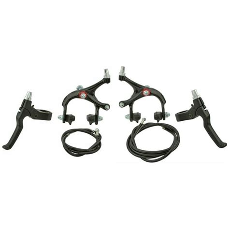 Black Alloy 570a Bike Brake Set Front And Rear Bicycle Brake Set Bike