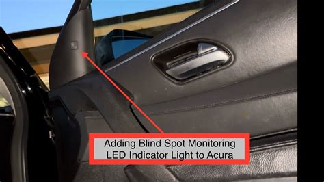 Adding Blind Spot Monitoring To Acura Zdx Rdx Mdx Retrofit Tutorial