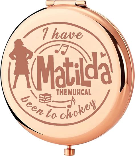 Keychin Broadway Matilda Pocket Mirror Matilda Fans Gifts I Have Been